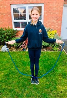 Seren’s skipping challenge for Cancer Research UK